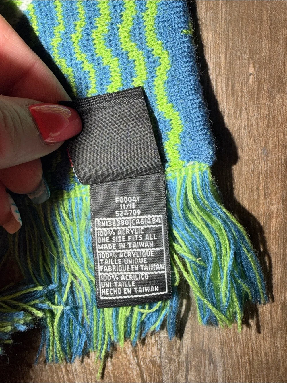 Seattle Sounders FC Eternal Blue Forever Green MLS Soccer Scarf 💚💙⚽